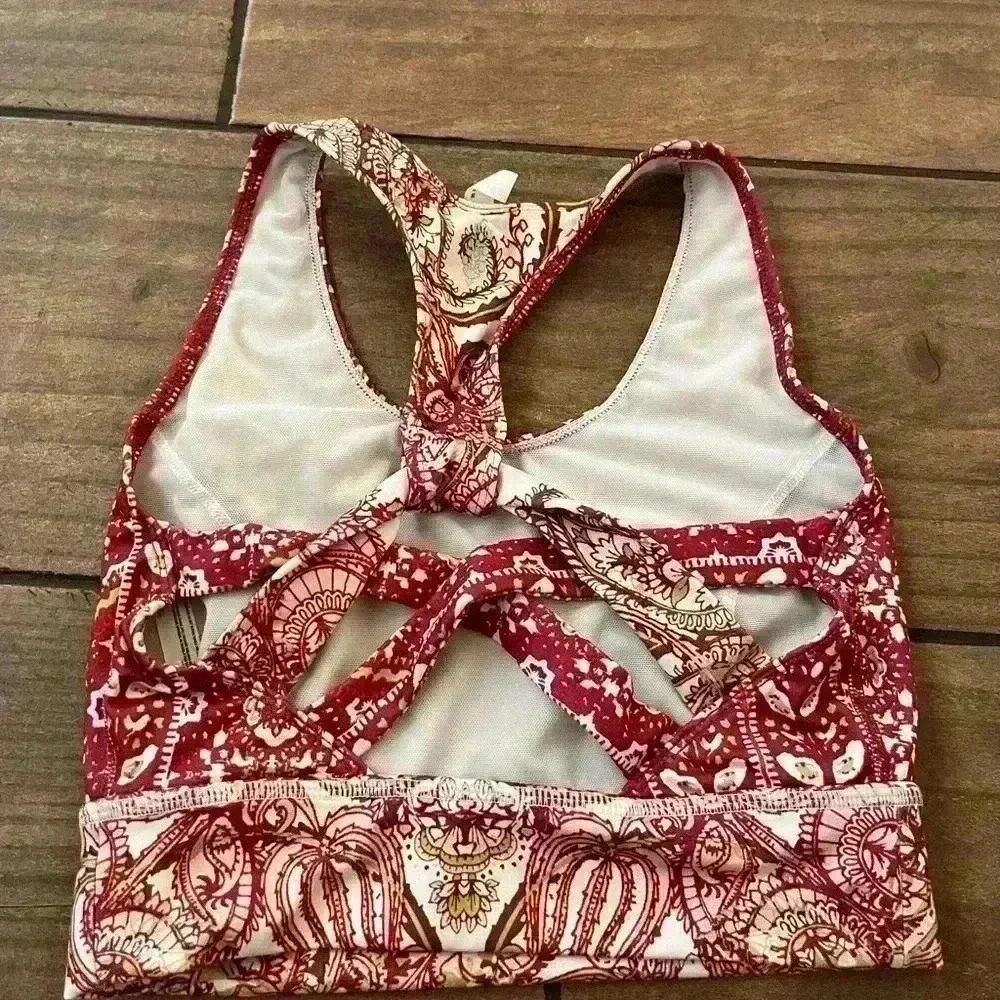 FP MOVEMENT printed synergy crop top xsmall - Picture 4 of 6